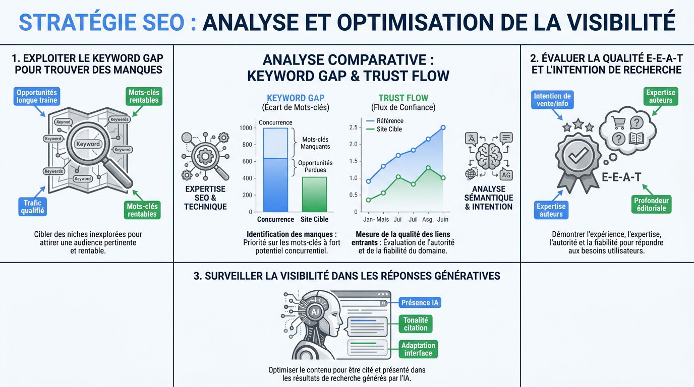 Analyse de la concurrence SEO - illustration