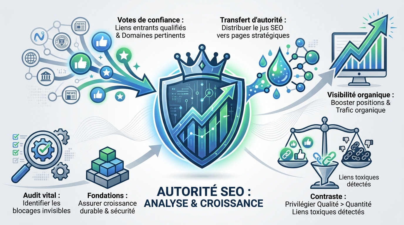 Audit backlinks - illustration