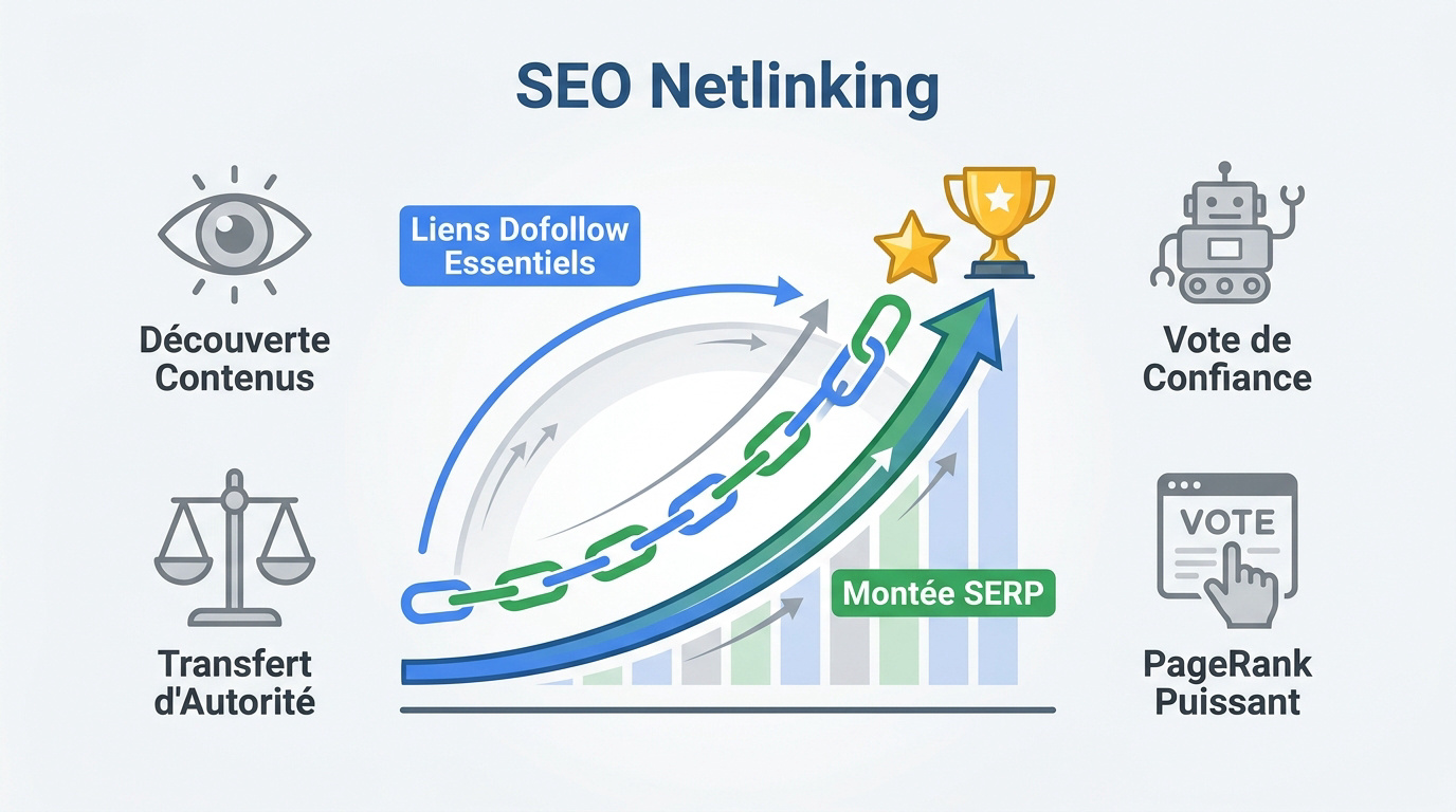 Netlinking SEO - illustration