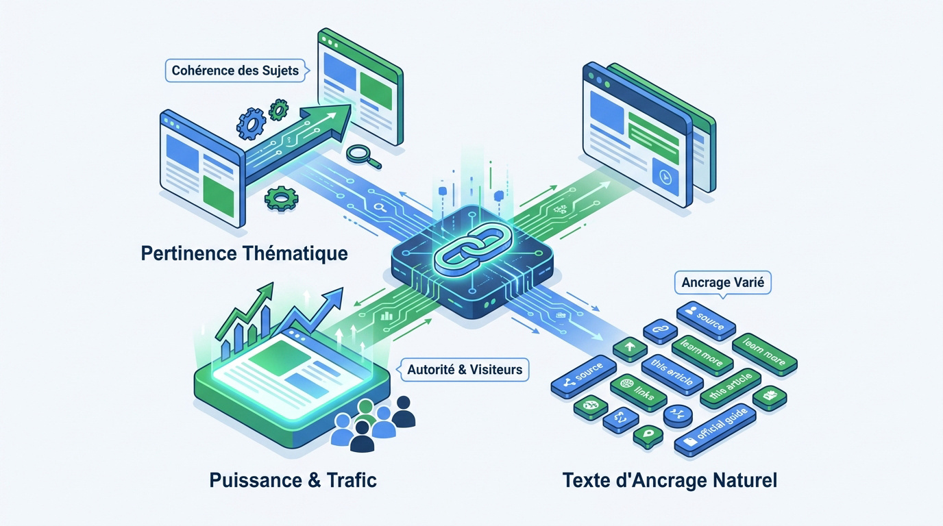 Obtenir des backlinks - illustration