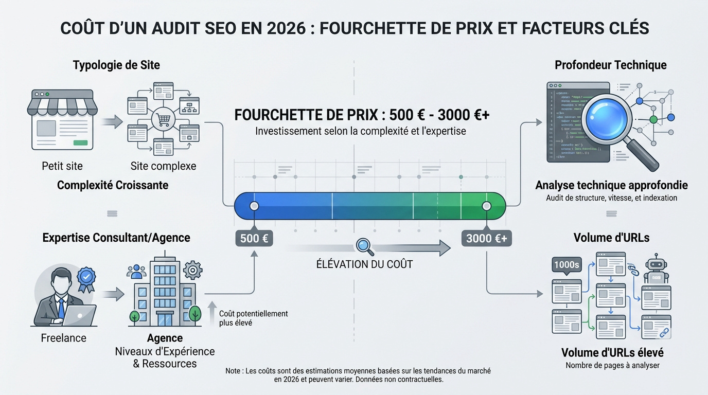 Prix d'un audit SEO - illustration