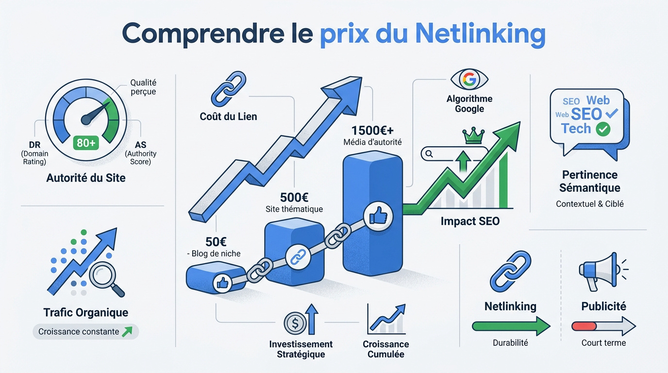 Prix du netlinking - illustration