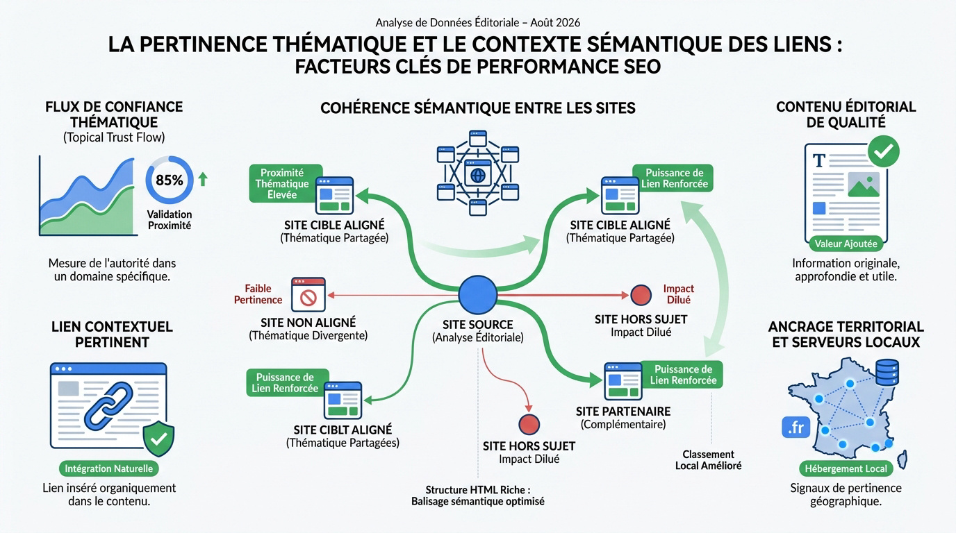 Qualité d'un backlink - illustration