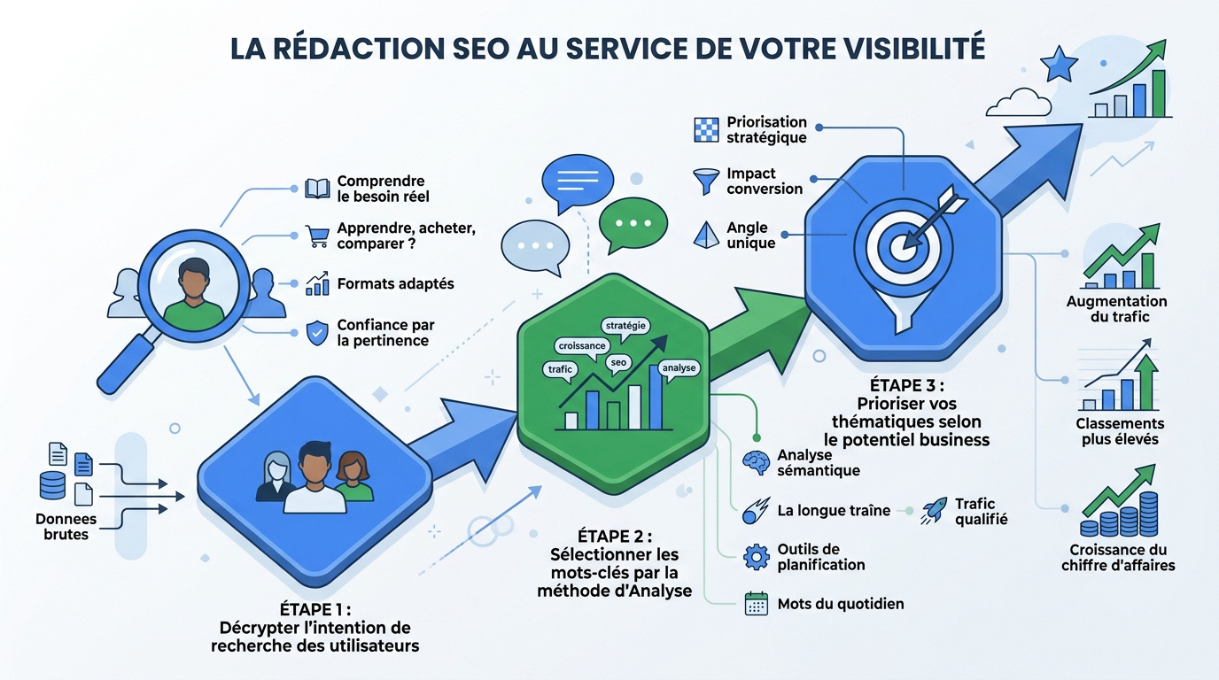 Rédaction SEO - illustration