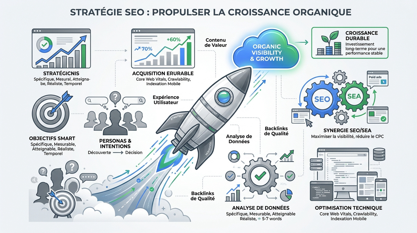 Stratégie SEO - illustration